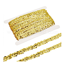 10 yard di passamanerie elastiche in poliestere con paillettes&nbsp;OCOR-PH0005-82