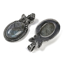 Природные подвески лабрадорита&nbsp;G-I370-09AS-10