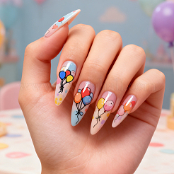 DIY-Nagelkunst-Vorlagen aus Edelstahl&nbsp;MRMJ-WH0092-274