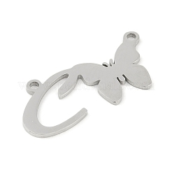 Pendentifs en acier inoxydable 304 anti-ternissement&nbsp;STAS-L279-002P-C