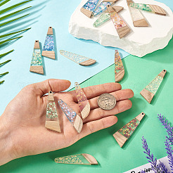 16шт 8 деревянных подвески&nbsp;FIND-TA0005-89