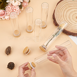 10 шт. стеклянные трубки для хранения бусин&nbsp;AJEW-BC0006-90B