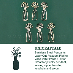 6 шт. подвески из нержавеющей стали 201&nbsp;STAS-UN0034-31