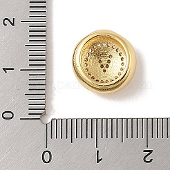 Pendenti in ottone con placcatura a cremagliera e zirconi cubici&nbsp;KK-Z047-07G-V-RS