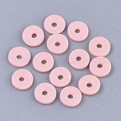 Flat Round distanziali perline fatti a mano in argilla polimerica&nbsp;CLAY-R067-3.0mm-18