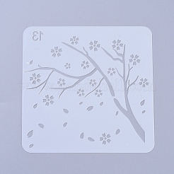 Malschablonen aus Kunststoff&nbsp;DIY-WH0051-74