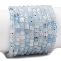 Natürliche Aquamarin Perlen Stränge&nbsp;G-L587-C02-01