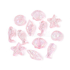 Perles acryliques transparentes sur le thème de l'océan&nbsp;TACR-T028-69A