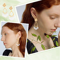 20 pieza de 10 estilos de accesorios para pendientes de acero inoxidable 304&nbsp;STAS-DC0001-38