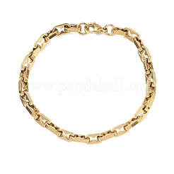 5 mm ovale Gliederkettenarmbänder aus Edelstahl 304&nbsp;SA-CBA2696-08G