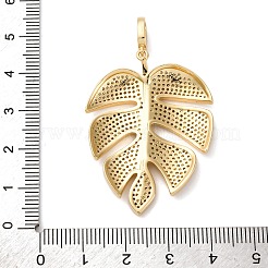 Ottone micro spianare pendenti zirconi&nbsp;KK-U076-07G