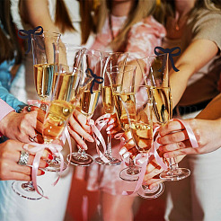 25шт акриловые подвески для бокалов&nbsp;AJEW-ME0001-12B