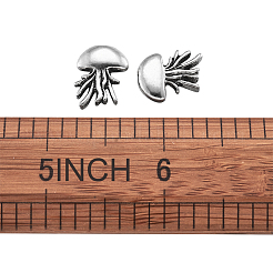 Сплавочные овальные бусины тибетского стиля &nbsp;PALLOY-TAC0009-19AS