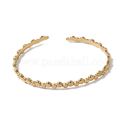 Браслеты-манжеты из нержавеющей стали 304 для женщин&nbsp;BJEW-H635-01G