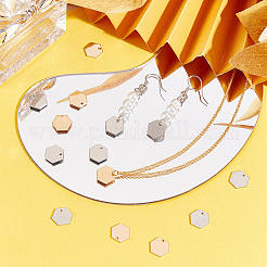 50шт 2 цвета латунные подвески&nbsp;KK-BBC0006-95