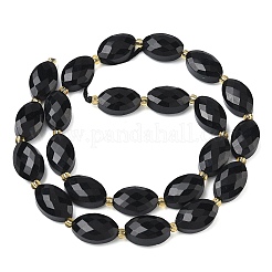 Природные обсидиана бисер нитей&nbsp;G-A295-A08-01