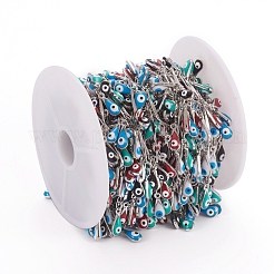 Catene a maglie fatte a mano in ottone&nbsp;CHC-D026-05P