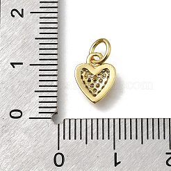 Ottone micro spianare pendenti zirconi&nbsp;KK-C090-42G-02