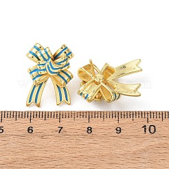 Серьги-гвоздики из латуни с бантом&nbsp;EJEW-Z156-01G