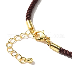 Herstellung einer Halskette aus Nylon-Mailänder Kordel&nbsp;X-MAK-M028-01G-20
