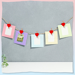 50 шт. деревянные зажимы-гвоздики&nbsp;DIY-CP0012-84A