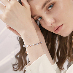 Шармы-соединители из натурального культивированного пресноводного жемчуга&nbsp;PALLOY-FH00005