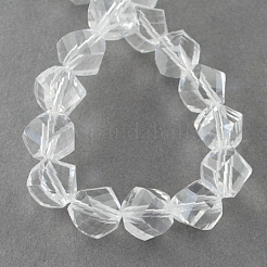 Fili di perline in vetro&nbsp;GLAA-R042-8x8mm-15