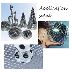 Кабошоны из стекла&nbsp;GLAA-PH0007-53