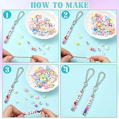 DIY Schlüsselbund machen Kits&nbsp;DIY-YW0018-31