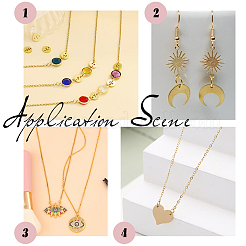 1000 шт. Открытые соединительные кольца из нержавеющей стали 304&nbsp;STAS-BBC0002-99