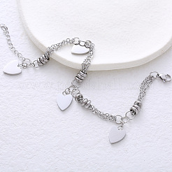 Браслеты с подвесками из нержавеющей стали для женщин&nbsp;VF2282