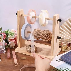 Garnhalter aus Holz&nbsp;ODIS-WH0099-288A
