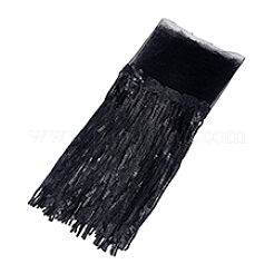 Ruban de dentelle à pampilles en polyester&nbsp;OCOR-WH0070-175B