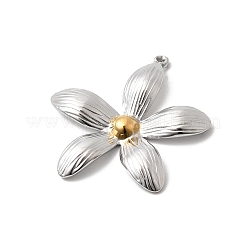 Двухцветные подвески из нержавеющей стали 304&nbsp;LS-STAS-B120-04GP-01