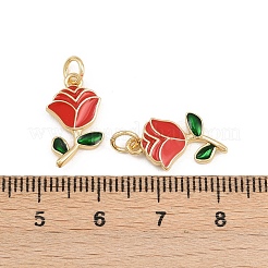 Латунь эмаль подвески&nbsp;KK-B157-14G-02