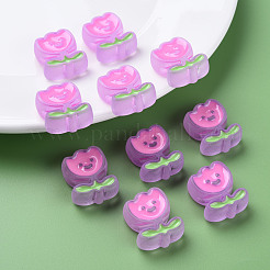 Прозрачные акриловые бусины&nbsp;MACR-S374-03B-03