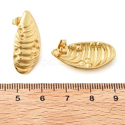 Серьги-гвоздики из нержавеющей стали 304 для женщин&nbsp;EJEW-U052-05G