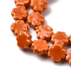 Фарфора ручной работы бисер нитей&nbsp;PORC-K010-05G