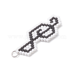 Подвески из стеклянных бусин в виде музыкальных нот&nbsp;PALLOY-MZ01052