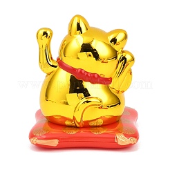 Maneki-neko-Figuren aus ABS-Kunststoff mit Solarantrieb&nbsp;LS-DJEW-B017-01A-03