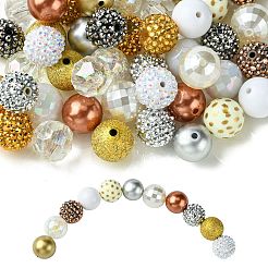 50 шт. наборы для изготовления браслетов из смолы со стразами своими руками&nbsp;DIY-CJ0002-47