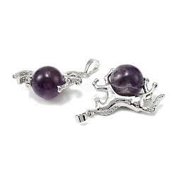 Anhänger aus natürlich gebändertem Amethyst&nbsp;G-D102-01P-06