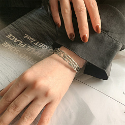 Женский браслет-манжета в форме рыбы из латуни&nbsp;FS-WG789DC-01