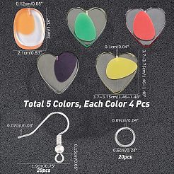 Наборы для изготовления сережек с подвесками своими руками&nbsp;DIY-NB0005-84