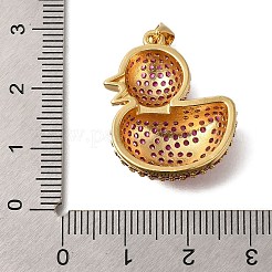 Cremagliera placcatura micro ottone spianare pendenti zirconi&nbsp;ZIRC-F142-01G