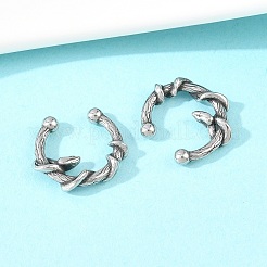 Кольца для носа из нержавеющей стали 316&nbsp;AJEW-C044-05D-AS