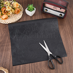 1 Stück PVC-Lederstoff mit Blumenmuster&nbsp;DIY-CL0001-80B