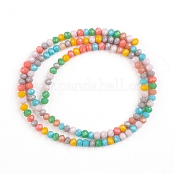 Facettierte Glasperlen Stränge&nbsp;GLAA-G074-B03