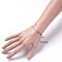 Braccialetti di perline intrecciati regolabili&nbsp;BJEW-JB04853-01