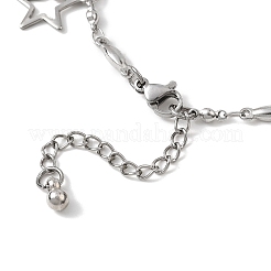 Браслеты с подвесками из нержавеющей стали 304&nbsp;BJEW-JB12840